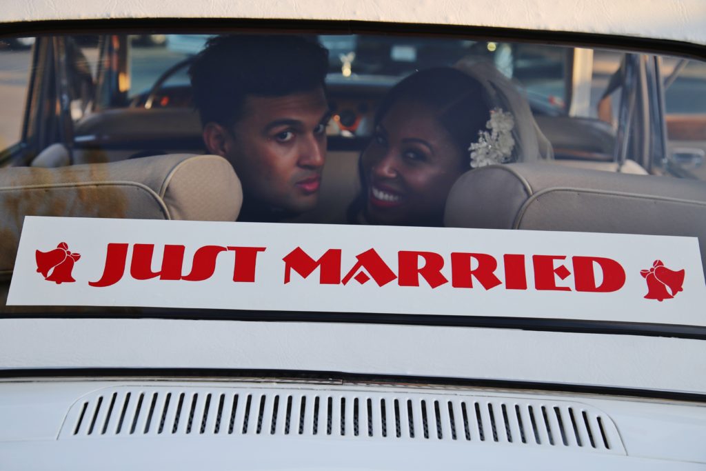 just married