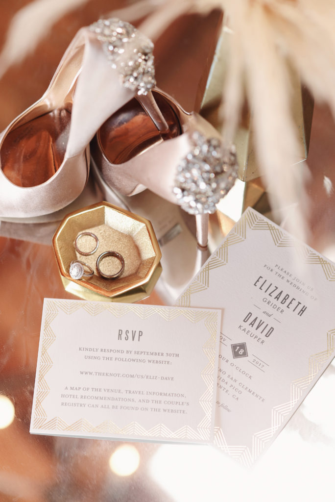 wedding shoes, bridal accessories, wedding invitation